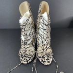 Sophia Webster Lacey Sketch Camo Strappy Heels Size 39M Photo 4