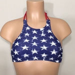 Xhilaration New. Star high neck halter bikini top. NWOT Photo 0