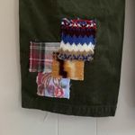 TNA Aritzia Green Straight Leg Cargo Patchwork Pants High Rise Reworked Women 0 Photo 7