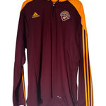Adidas Womens  2XL Maroon & Gold Central Michigan Champion Basketball Jacket Photo 0