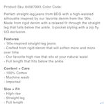 Urban Outfitters  BDG Pink High Waist Issa Cowboy Jeans concert festival Photo 3