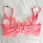 Victoria's Secret NWOT VICTORIA’S SECRET Very Sexy Unlined Demi Bra Coral Lace 32DD Photo 3
