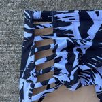 Cacique  Swim High Rise Bikini Tropical Black Sexy Black White NWT Photo 5