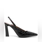 Giuseppe Zanotti  90mm Brendha Sabot pumps in Black Photo 3
