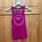 Nike  Dri-Fit Size Large Magenta Pink Athletic Tank Top Photo 1