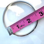 Silver tone rhinestone bangle bracelets Photo 7