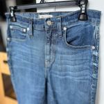 Madewell  Women's High-Rise Slim Boyjean Jeans Size 26 Blue Medium Wash Photo 5