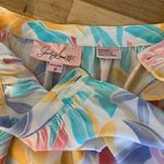 Jaclyn Smith Vintage Pastel Tropical Floral Print Skirt 12 Photo 5
