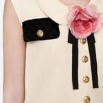 Gucci NWT. $3600  Floral-appliquéd cady mini dress Sz XXS Photo 8