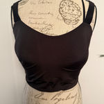 Lululemon Black Strappy Longline Sports Bra Yoga Workout Athletic Women Photo 0