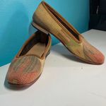 Wool Kilim Womens Size 39 US 8.5 Earthtone Multicolor Loafers Red Photo 12