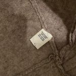 Dreamers Brown Beige Bartone Cable Trim Cocoon Cardigan Style T2029 Size Large Photo 1