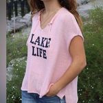 Wooden Ships  Pink Knit Sweater Photo 0