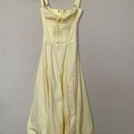 House Of CB  size M PLUS CUP  'Carmen' Buttercup‎ Bustier Sundress yellow NWOT Photo 2