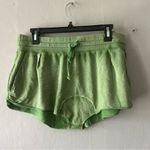 Free People Intimately Green Soft High Waisted Shorts Size XS Photo 0