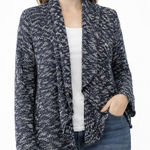 BB Dakota  Navy and White Cardigan Photo 0