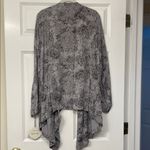 Knox Rose  Charcoal Floral Open Cardigan Photo 8