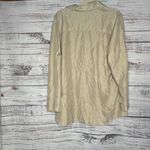 Soft Surroundings  Lagenlook Mother Of Pearl Buttons 100% Silk Blouse XL NEW Photo 2