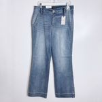Judy Blue NWT  Wide Leg‎ Jeans Mid Rise JB82401 Size 15/32 Super Stretchy Photo 2