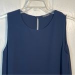 ZARA Basic Navy Blue A Line Dress Fits A L Photo 1