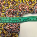 Boemo Wrap Top Shirt Blouse Festival Hippie Boho Bohemian Pink Medium Paisley Photo 7