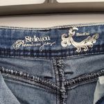 Style & Co Premium Jeweled Blue Boot Cut Jeans Size 6 Photo 9