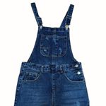 Denim & Co  Distressed Denim Overalls Photo 2