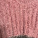Forever 21  Fuzzy Cropped Knit Top Photo 2