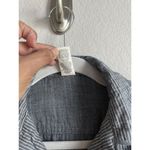 Levi's Levi’s Strauss & Co Women's Striped Woven Sleep Shirt w/Pockets Blue Size Small Photo 10