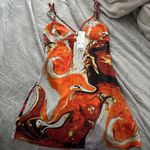 Urban Outfitters Pretty Please Marble Cut Out Dress Photo 4