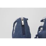 Lucky Brand Jilses Wedge Sandals Strappy Zip Back Blue Wedges Women's Size 9M Photo 5