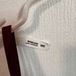 Aerie  Lace Bralette Wireless Bralette Burgundy Size 32C New with Tags Photo 5