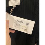 Hugo Boss BOSS  Dress Womens 8 Black Hadea Ribbed Knit Short Sleeve Sheath Zip Photo 3