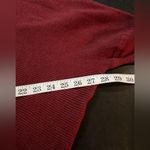 Maroon Oversized Slouch Sweater Poncho Pullover One Size Red Size undefined Photo 2