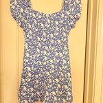 Gianni Bini Blue floral romper Photo 0