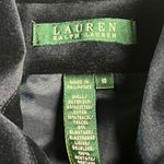 Ralph Lauren Lauren  Navy Velvet Double Breasted Peacoat Jacket Size 10 Photo 2