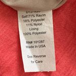 Alexia Admor New York Dress Tangerine Taupe Beaded Neckline Sleeveless Small Photo 10