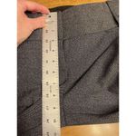 EXPRESS Editor Pants Womens 2R Heathered Black trouser Wide Band Flare Leg NEW Photo 5