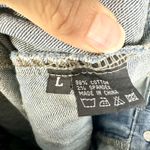 Vintage Y2K Denim Maxi Cargo Skirt Size 10 Stretch Boho Western Utility Modest Blue Photo 4