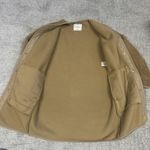 Wilfred Free Aritzia  Long Sherpa Liner Coat Womens XS Pockets Brown Jacket Photo 3