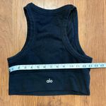Alo Yoga ALO Seamless Delight High Neck Sports Bra Black size XS Photo 4
