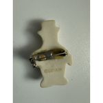 Vintage‎ LENOX China SNOWMAN Brooch Pin Gold Accents Photo 1