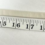 Vintage Cream skinny Belt with Gold Hearts Hook Closure Photo 5