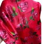 Cruz PINK FLORAL satin nightgown/ midi dress SIZE MEDIUM Photo 5