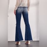 KanCan OLIVIA HIGH RISE SUPER FLARE JEANS Blue Size 32 Photo 3