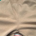 ZARA Tan High-Waisted Joggers Photo 9