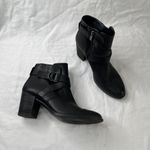 Ecco Womens Black Shape 55 Zip up Leather Mid Cut Boots Size 39 Photo 4