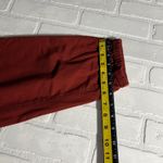 Levi's Jogger Pants Womens XL Brick Red Pull On Drawstring Waist High Rise Crop Photo 14