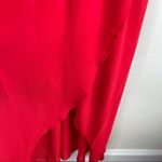 Romeo + Juliet Couture Romeo‎ Juliet couture red ruffle maxi faux wrap dress size Medium Photo 5