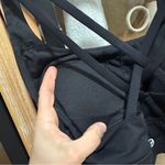 Lululemon  Long Line Energy Sports Bra tank top workout straply padded Black Photo 6